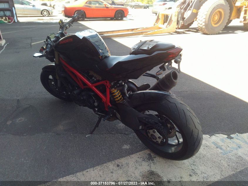 2013 DUCATI STREETFIGHTER 848 ZDM11BMV9DB013802