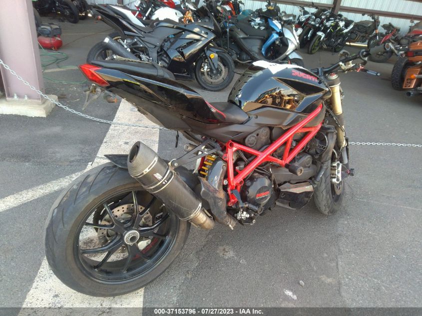 2013 DUCATI STREETFIGHTER 848 ZDM11BMV9DB013802