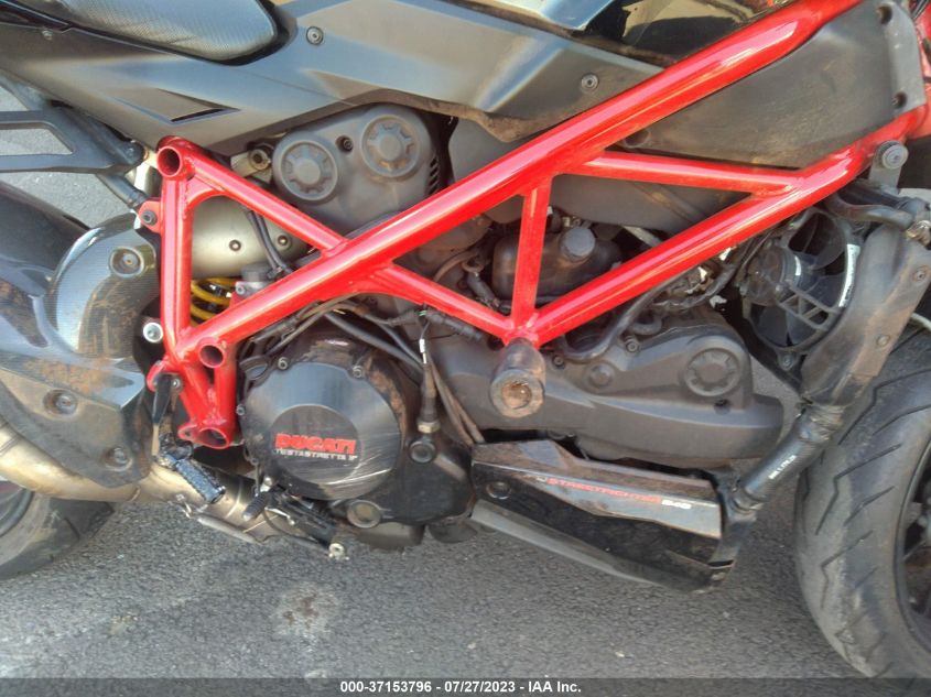 2013 DUCATI STREETFIGHTER 848 ZDM11BMV9DB013802