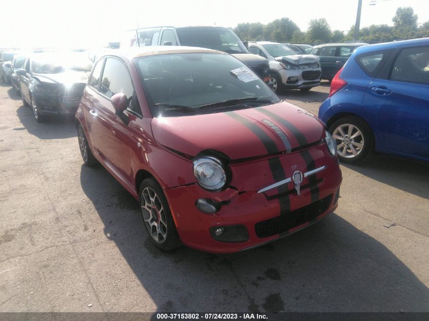 2013 FIAT 500 SPORT - 3C3CFFBR3DT514867