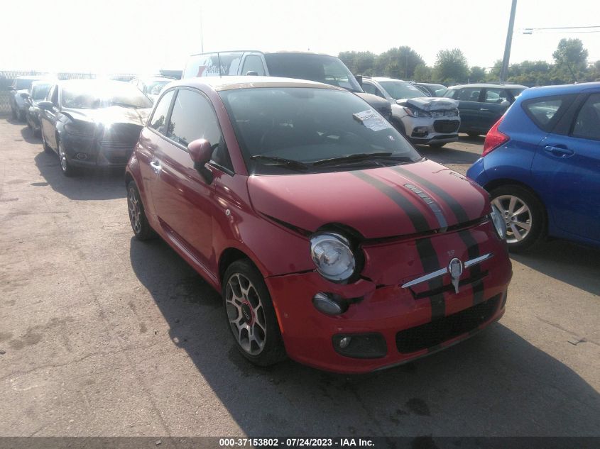 2013 FIAT 500 SPORT - 3C3CFFBR3DT514867