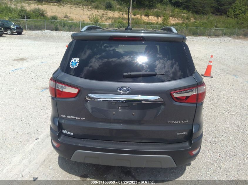2021 FORD ECOSPORT TITANIUM - MAJ6S3KL6MC396278