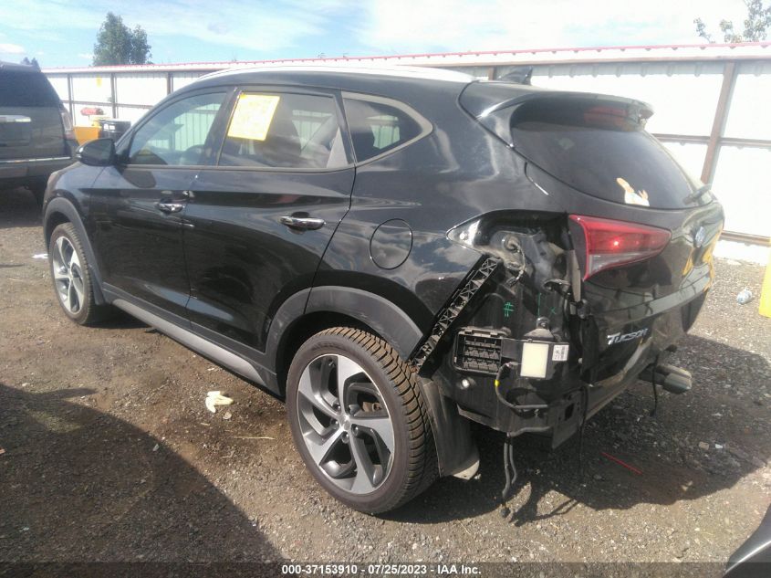 2017 HYUNDAI TUCSON LIMITED - KM8J33A2XHU310878