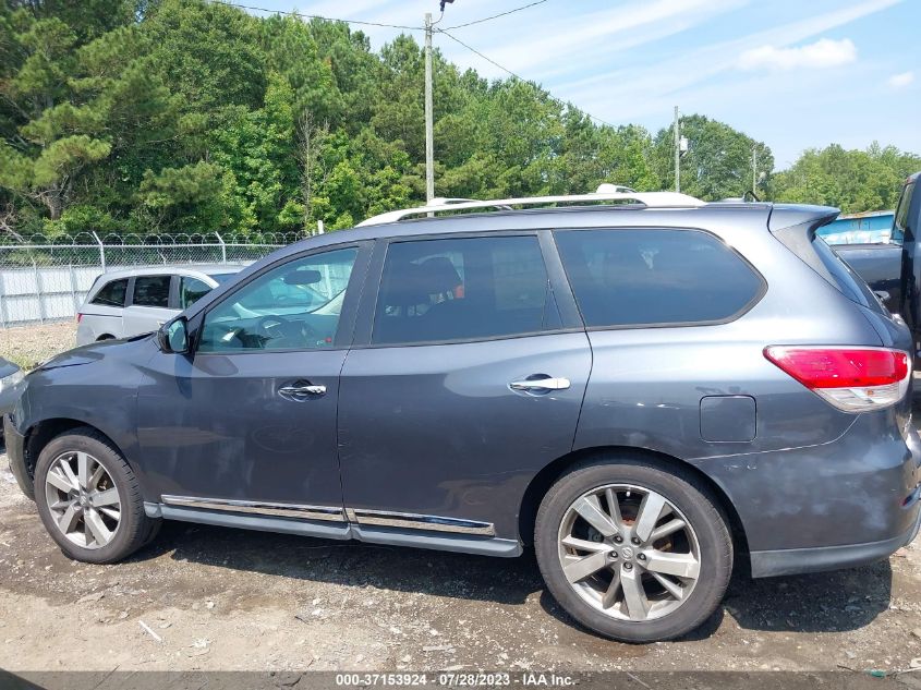 2013 NISSAN PATHFINDER PLATINUM - 5N1AR2MM8DC674299