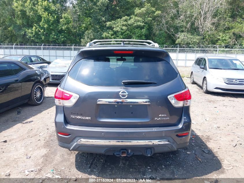 2013 NISSAN PATHFINDER PLATINUM - 5N1AR2MM8DC674299