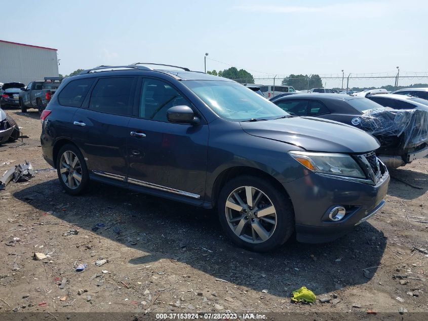 2013 NISSAN PATHFINDER PLATINUM - 5N1AR2MM8DC674299