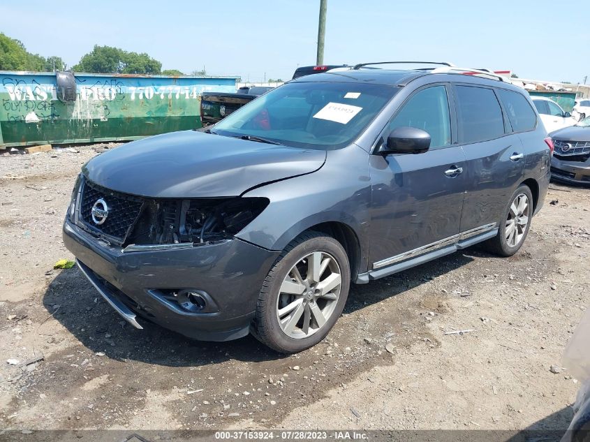 2013 NISSAN PATHFINDER PLATINUM - 5N1AR2MM8DC674299