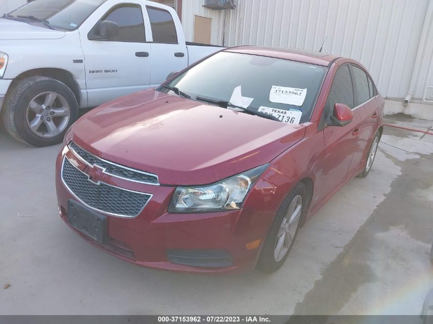 2013 CHEVROLET CRUZE 2LT - 1G1PE5SB3D7321662