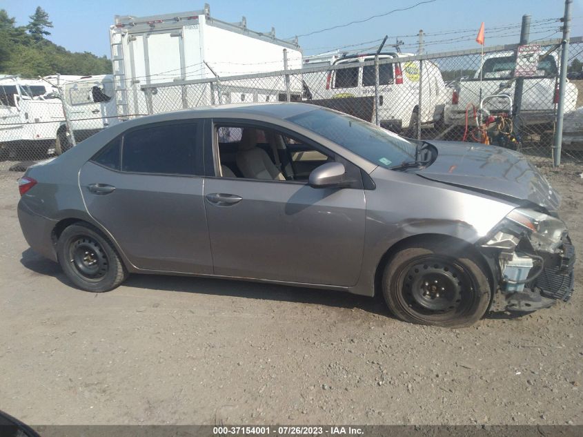 2014 TOYOTA COROLLA L/LE/S/S PLUS/LE PLUS - 2T1BURHE9EC222177