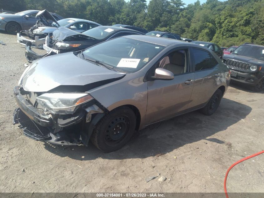 2014 TOYOTA COROLLA L/LE/S/S PLUS/LE PLUS - 2T1BURHE9EC222177