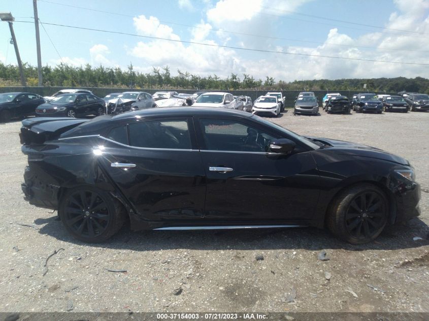 2018 NISSAN MAXIMA SR - 1N4AA6APXJC374248