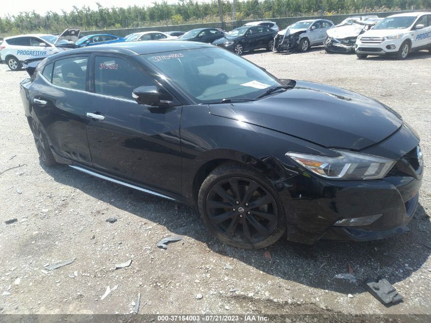 2018 NISSAN MAXIMA SR - 1N4AA6APXJC374248