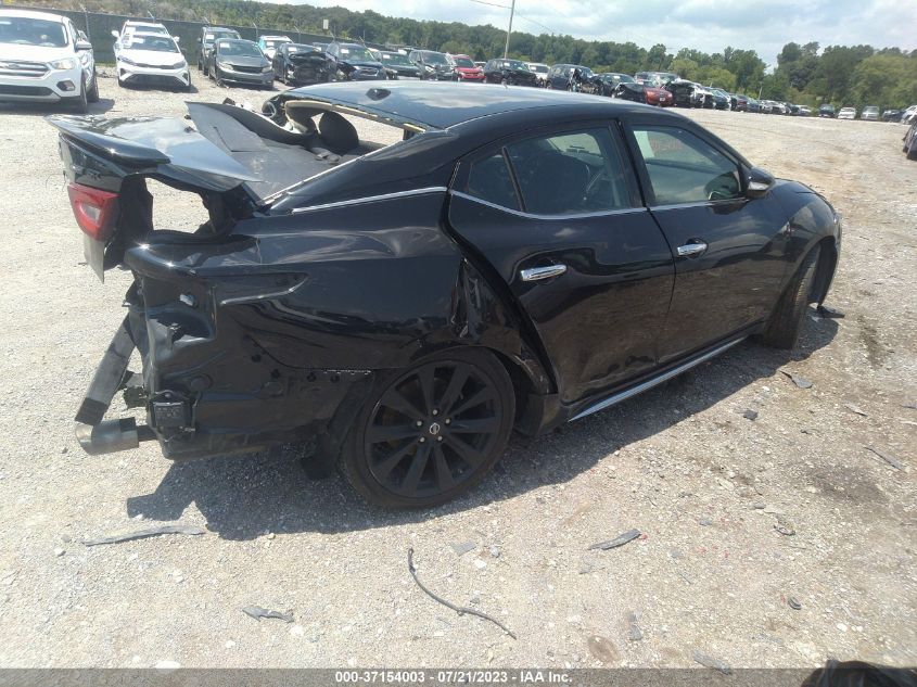 2018 NISSAN MAXIMA SR - 1N4AA6APXJC374248