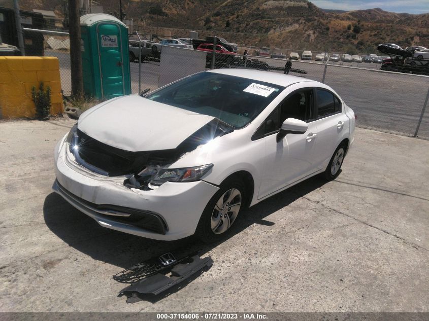 2015 HONDA CIVIC SEDAN LX - 2HGFB2F57FH560722