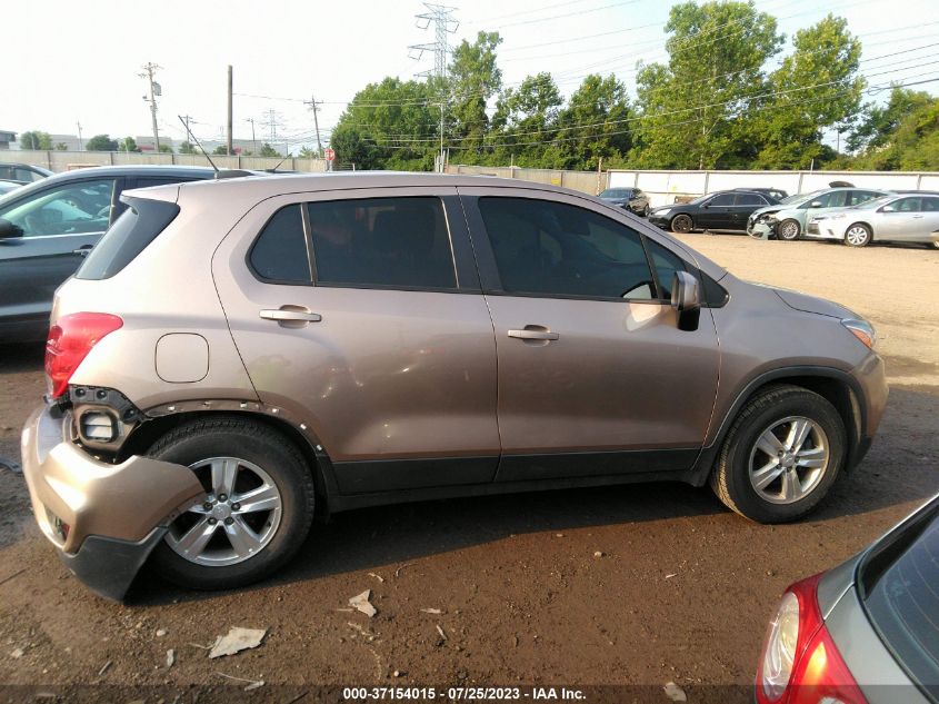 2018 CHEVROLET TRAX LS - 3GNCJKSB4JL364910