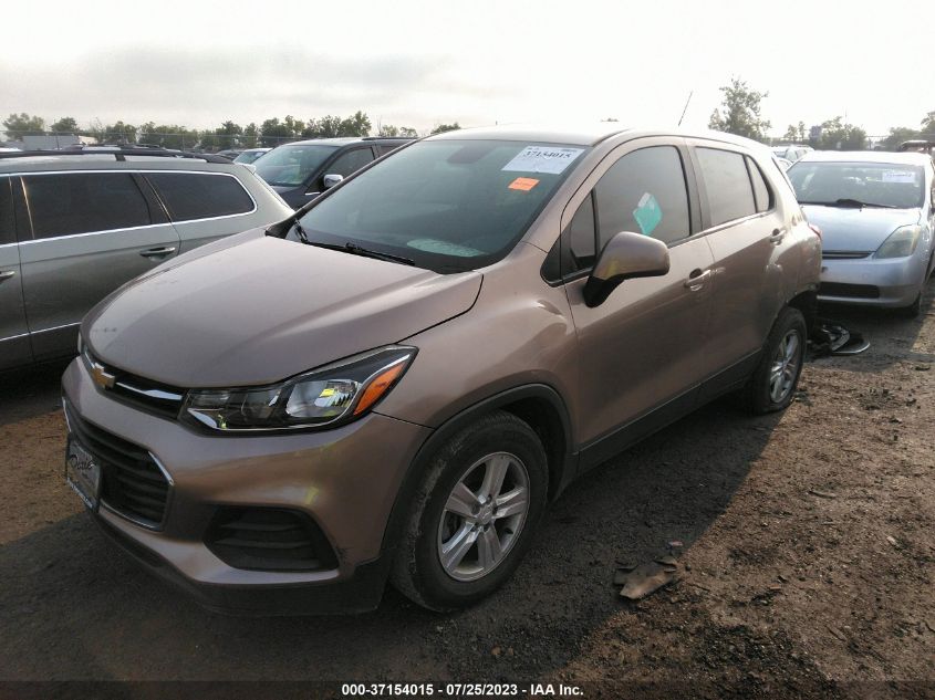 2018 CHEVROLET TRAX LS - 3GNCJKSB4JL364910