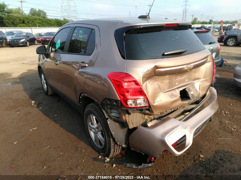 2018 CHEVROLET TRAX LS - 3GNCJKSB4JL364910