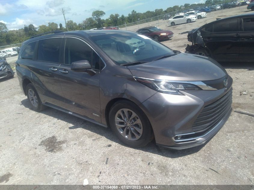 5TDYRKEC0MS069751 2021 TOYOTA SIENNA, photo no. 1