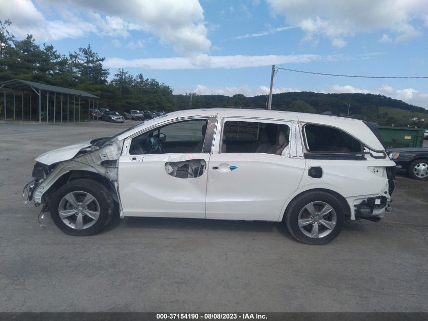 2019 HONDA ODYSSEY EX-L - 5FNRL6H7XKB100856