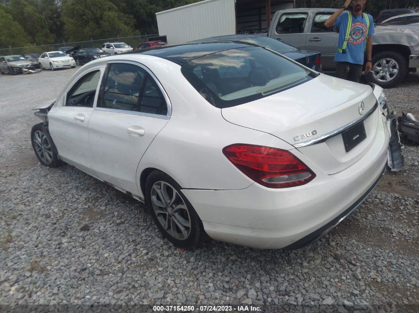 2017 MERCEDES-BENZ C-CLASS C 300 - 55SWF4JB7HU199138