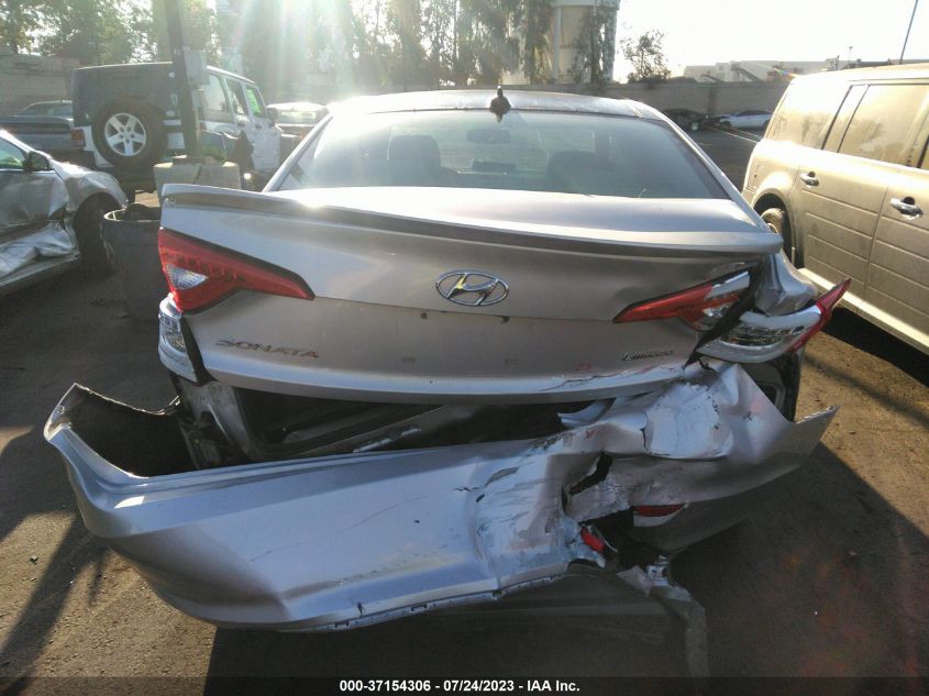 2015 HYUNDAI SONATA 2.4L LIMITED - 5NPE34AF9FH029659