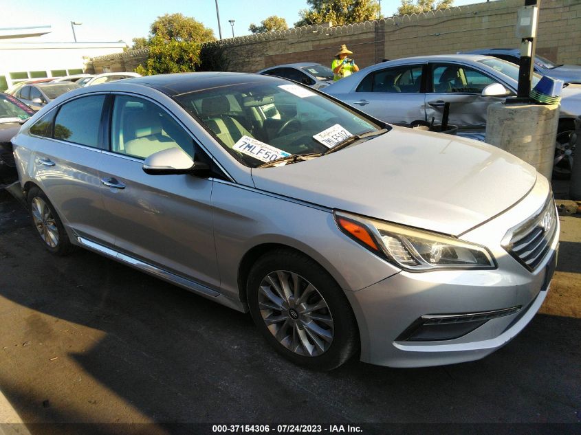 2015 HYUNDAI SONATA 2.4L LIMITED - 5NPE34AF9FH029659