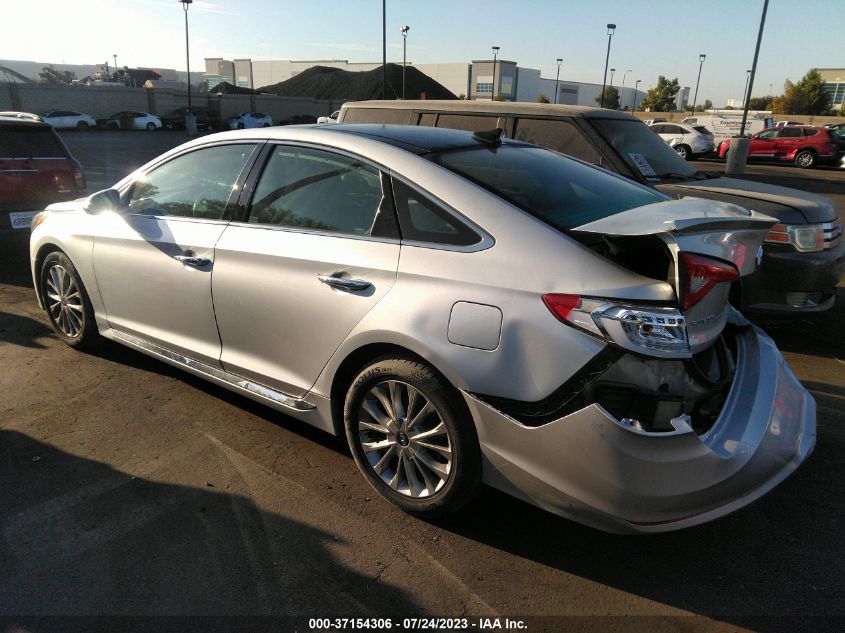 2015 HYUNDAI SONATA 2.4L LIMITED - 5NPE34AF9FH029659