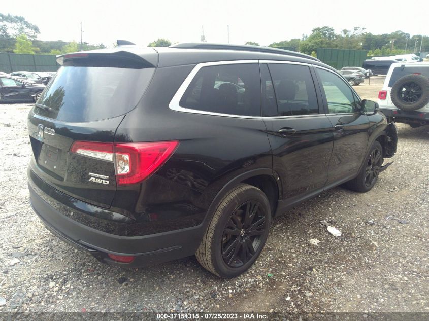 2022 HONDA PILOT SPECIAL EDITION - 5FNYF6H2XNB039780