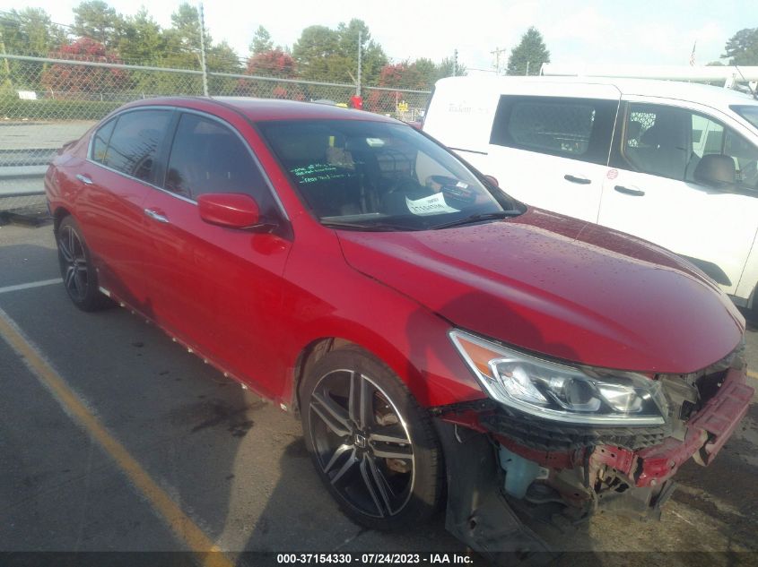2017 HONDA ACCORD SEDAN SPORT SE - 1HGCR2F13HA086085
