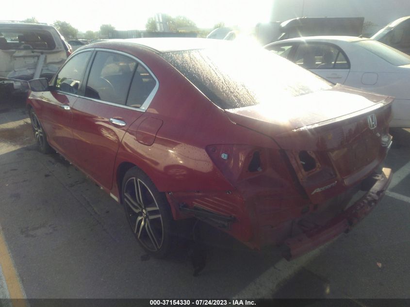 2017 HONDA ACCORD SEDAN SPORT SE - 1HGCR2F13HA086085