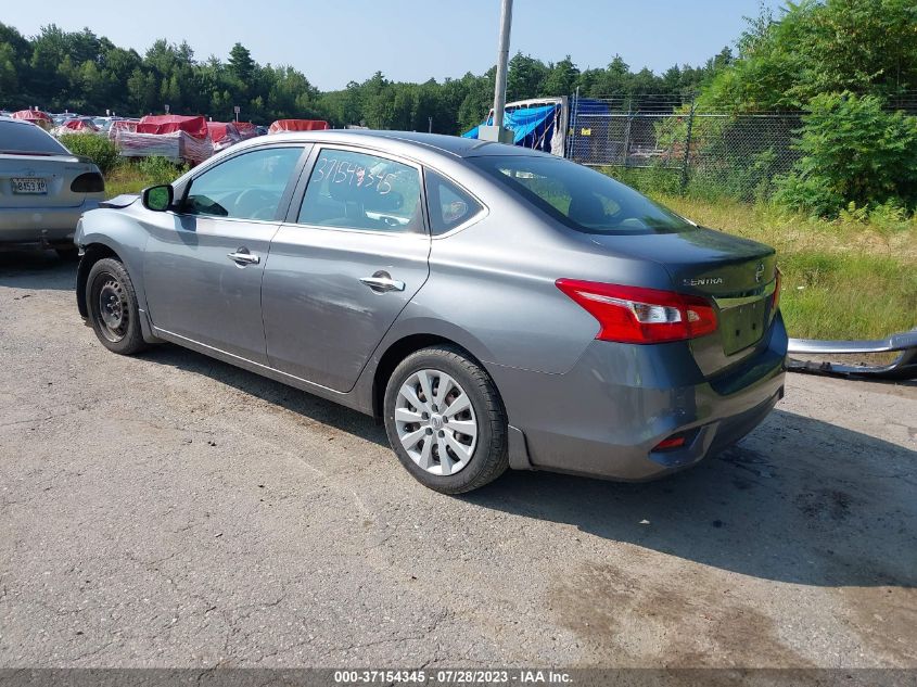2017 NISSAN SENTRA S - 3N1AB7AP8HY345736