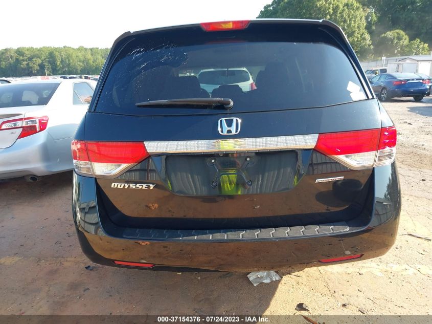 2016 HONDA ODYSSEY SE - 5FNRL5H36GB139572