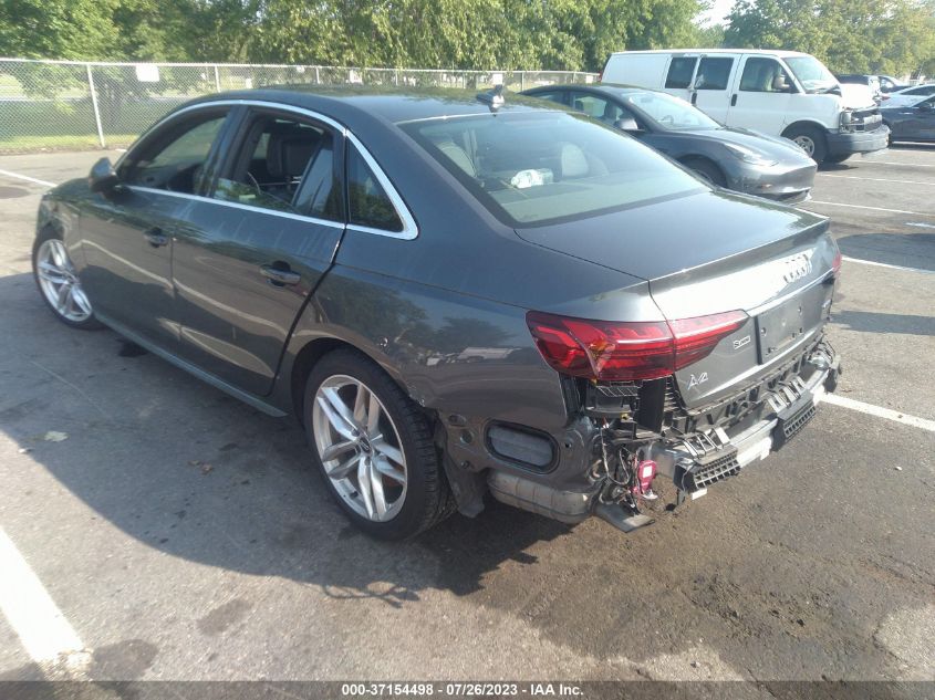 2020 AUDI A4 PREMIUM PLUS - WAUENAF41LN008894