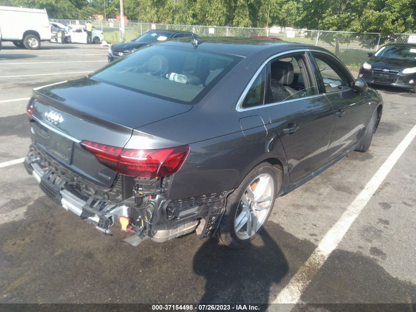 2020 AUDI A4 PREMIUM PLUS - WAUENAF41LN008894