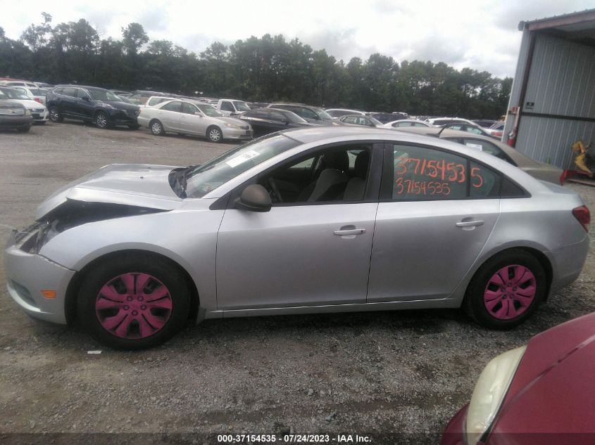 2013 CHEVROLET CRUZE LS - 1G1PA5SH4D7197532
