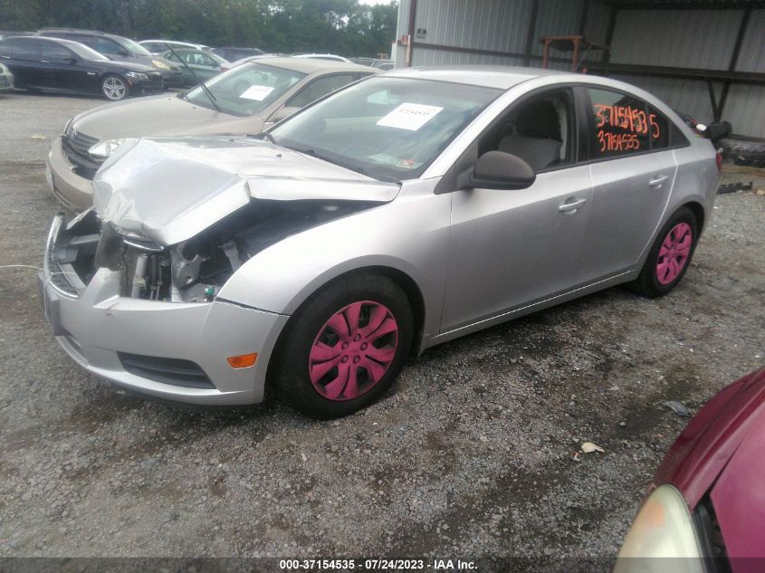 2013 CHEVROLET CRUZE LS - 1G1PA5SH4D7197532