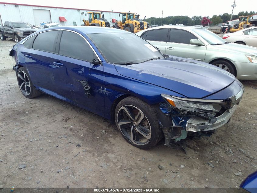2021 HONDA ACCORD SEDAN SPORT - 1HGCV1F36MA112664