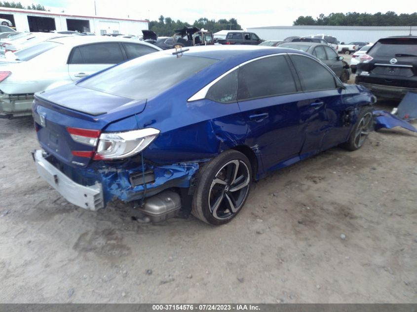 2021 HONDA ACCORD SEDAN SPORT - 1HGCV1F36MA112664