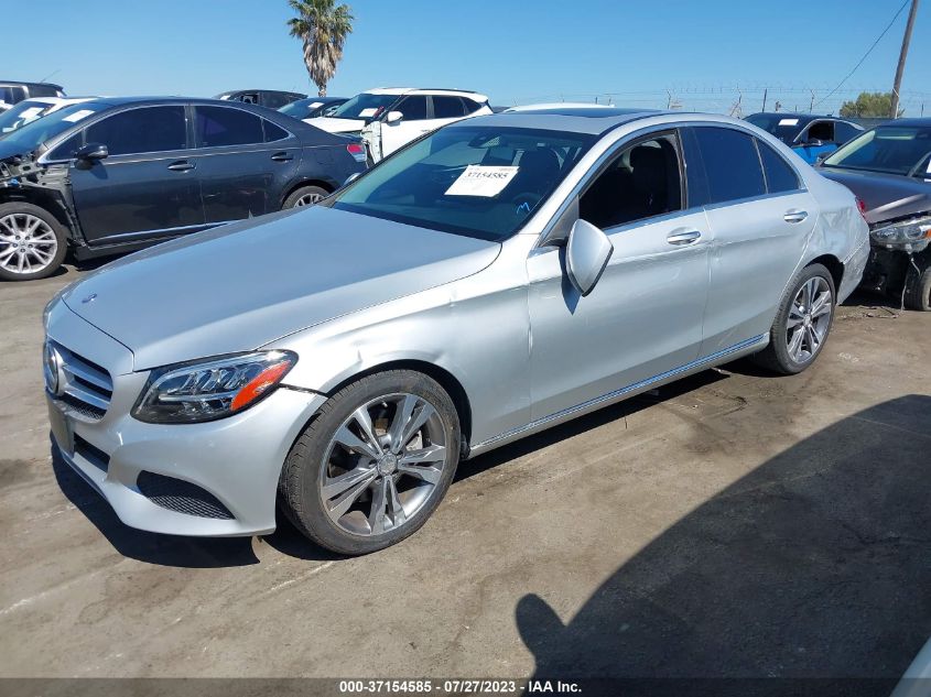 2020 MERCEDES-BENZ C-CLASS C 300 - W1KWF8DBXLR574887