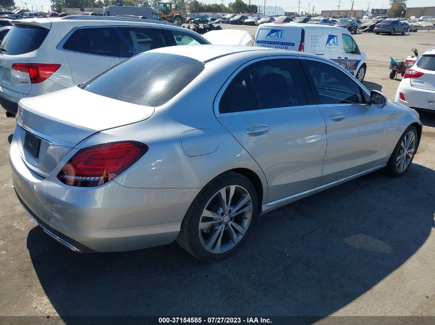 2020 MERCEDES-BENZ C-CLASS C 300 - W1KWF8DBXLR574887