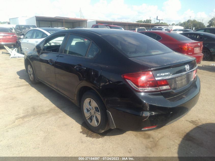 2015 HONDA CIVIC LX - 2HGFB2F54FH533350