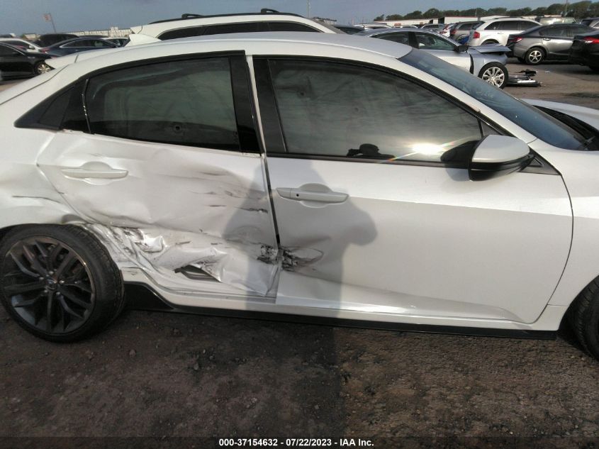 2021 HONDA CIVIC HATCHBACK SPORT - SHHFK7H40MU211015