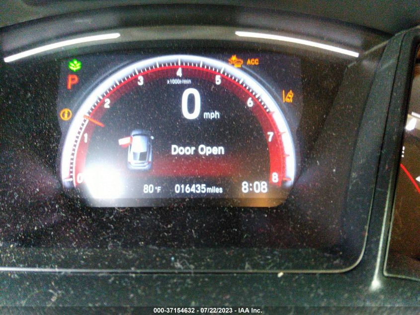 2021 HONDA CIVIC HATCHBACK SPORT - SHHFK7H40MU211015