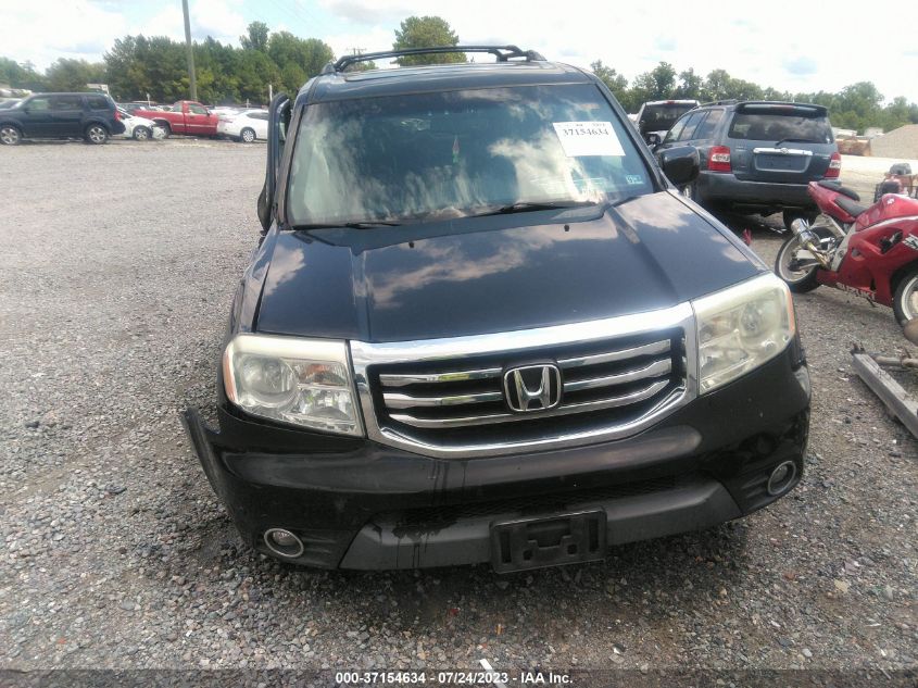 2013 HONDA PILOT TOURING - 5FNYF4H92DB040678