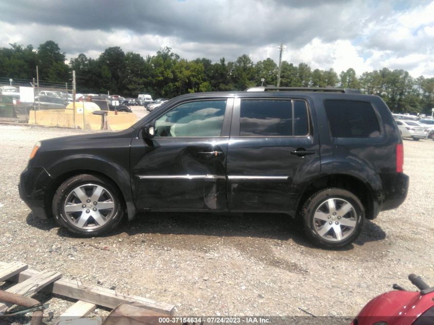 2013 HONDA PILOT TOURING - 5FNYF4H92DB040678