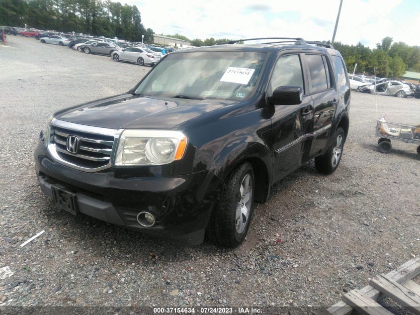 2013 HONDA PILOT TOURING - 5FNYF4H92DB040678