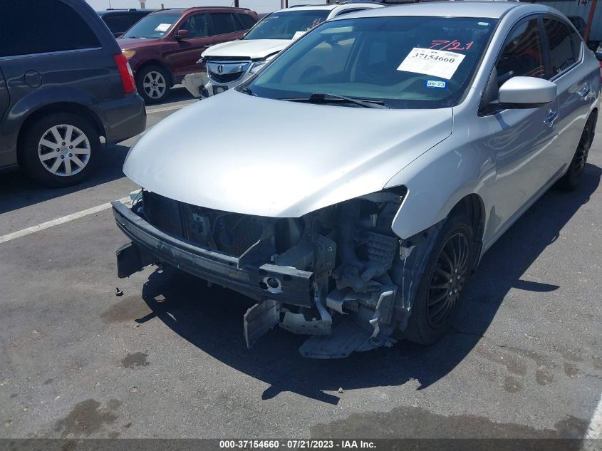 2015 NISSAN SENTRA S/SV/SR/SL - 3N1AB7AP1FL628764