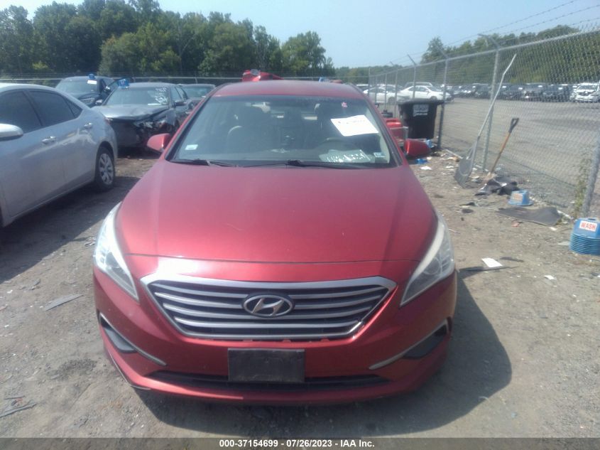 2016 HYUNDAI SONATA 2.4L SE - 5NPE24AF0GH355001