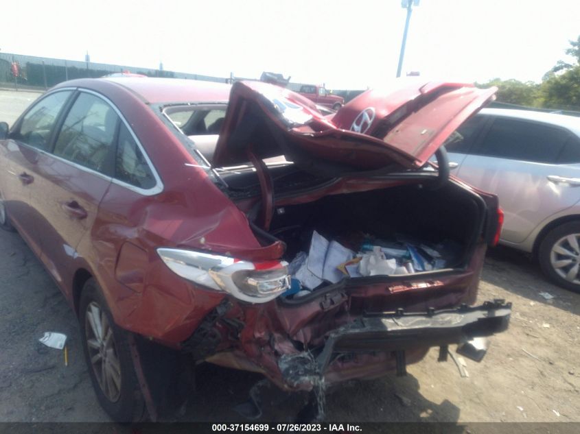 2016 HYUNDAI SONATA 2.4L SE - 5NPE24AF0GH355001