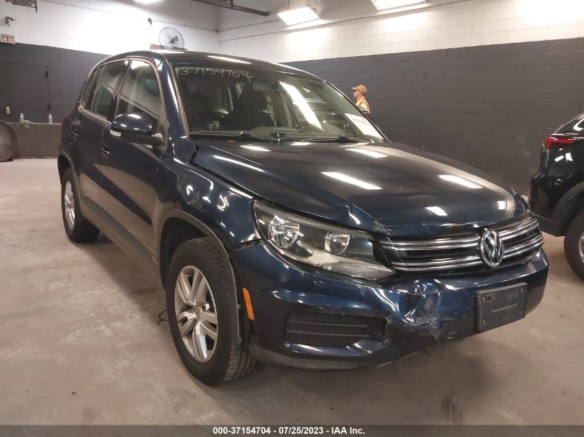 2014 VOLKSWAGEN TIGUAN S/SE/SEL/R-LINE - WVGBV3AXOEW585394